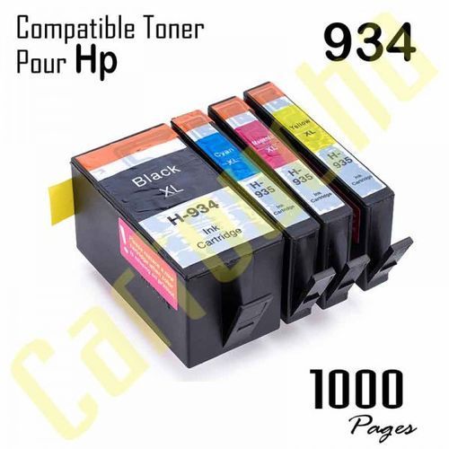 Compatible HP 934XL Noir Cartouche - Webcartouche