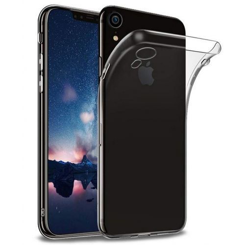 Slide  #1 Coque silicone Pour iPhone XR - Transparent