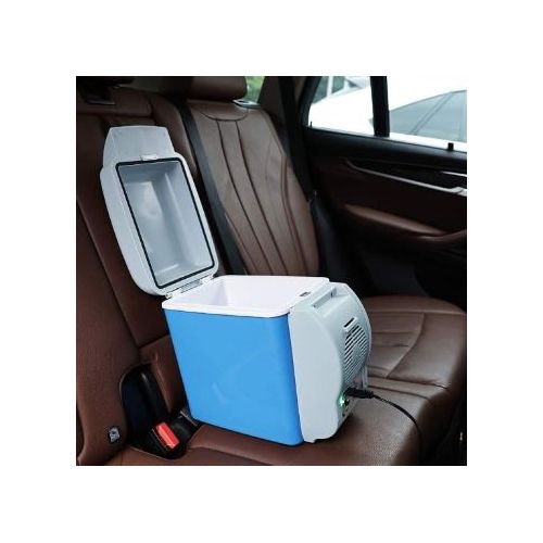 Mini réfrigérateur de voiture portable à double usage chaud et froid 7.5 L  - Promodeal