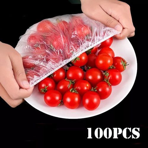 Lot De 100 Sachets Alimentaires Réutilisables Avec Élastique - Pour La  Conservation Des Aliments, Sac De Conservation Nourriture Réutilisables  Prévenir Les Fuites, Film Alimentaire Avec Élastiqués : : Cuisine  et Maison