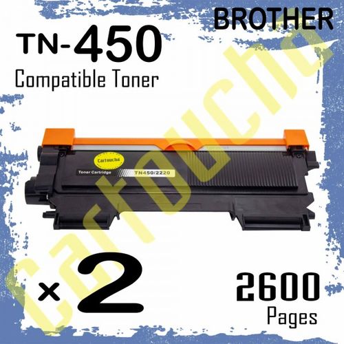 Pack 2 Cartouche de toner COMPATIBLE s'adapte à Mauritius