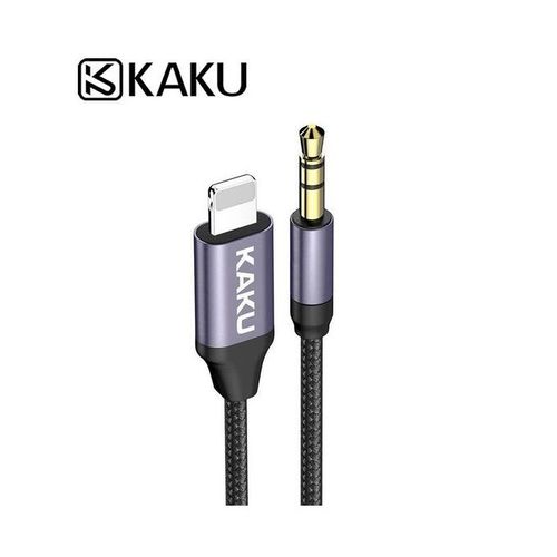 Kakusiga Câble audio lightning vers mini Jack 3.5 mm Mâle - Câble