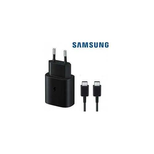 Chargeur ultra rapide d'origine Samsung 25 W et câble USB C