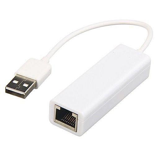 Sans Marque Ethernet Adaptateur - Usb 2.0 - Blanc à prix pas cher