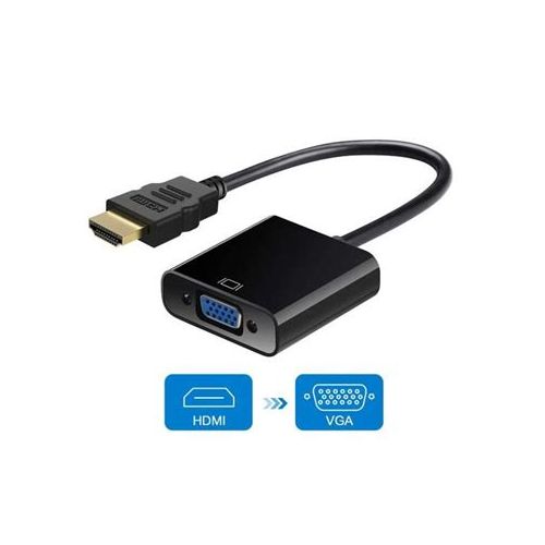 Convertisseur - HDMI to VGA - Avec audio - NOIR