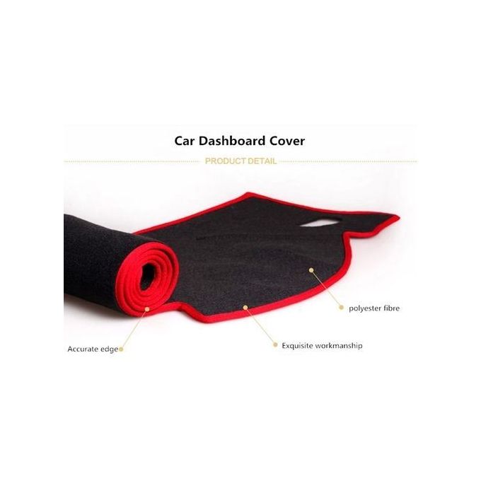 Conduite à droite rouge - Housse de protection pour tableau de bord de  voiture, Tapis de protection pour Cadi - Cdiscount Auto