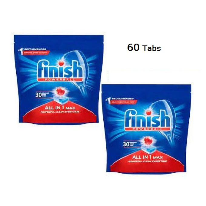 Finish Pack lave Vaisselle - Tablette + Liquide Rinçage + Sel régénèrent 2kg