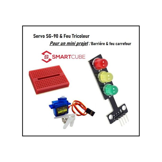 Mini ServoMoteur SG-90 – SMART CUBE