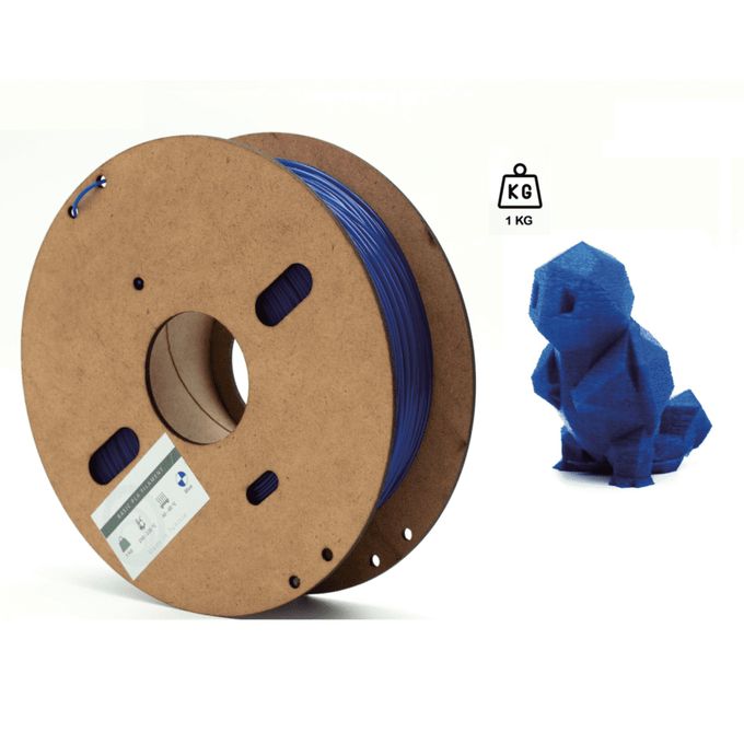 3D Bobine 1kg Filament PLA 1.75mm pour imprimante - Bleu à prix