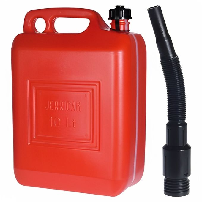 VALEX Jerrican pour carburant - Bidon essence 10 l, empilable