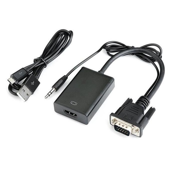Convertisseur HDMI mâle vers VGA femelle