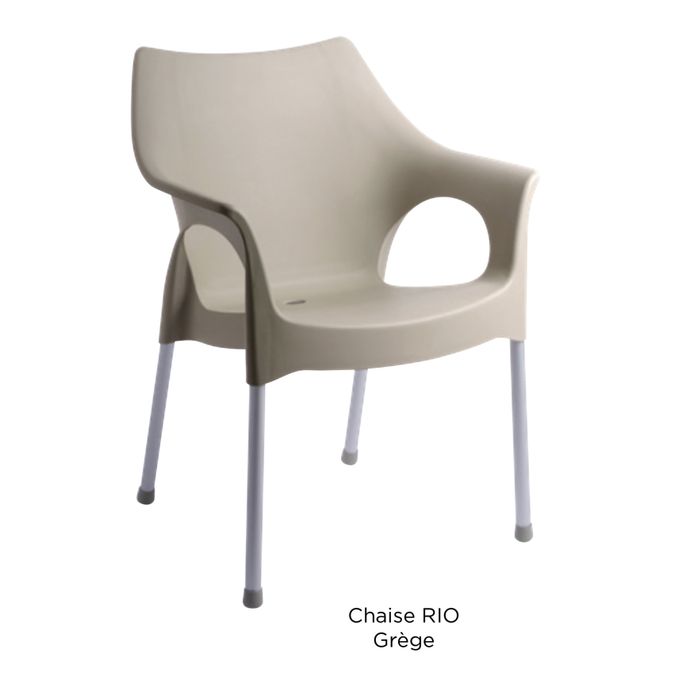 Sofpince Chaise - rio - GREIGE image 0
