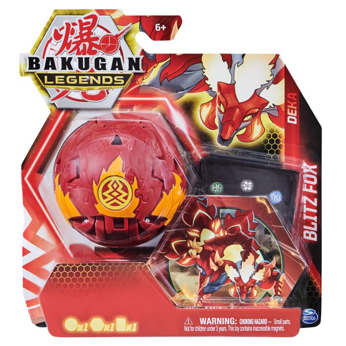 Acheter Bakugan Legends - Nova Bakugan - Dragonoid rouge - Figurine