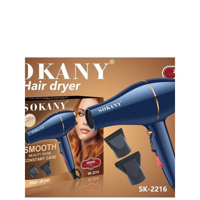 Slide  #5 Sokany Sèche Cheveux Professionnelle - 2600 W - bleu