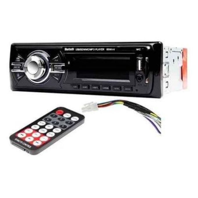 Generic Autoradio Bluetooth - FM-MP3-USB-SD-AUX ISO 4 x 60W + Télécommande  à prix pas cher