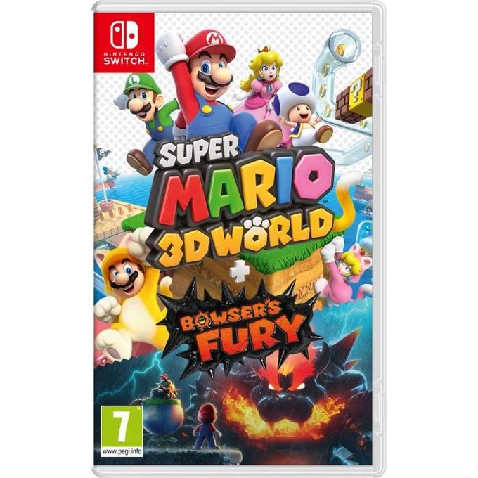 Nintendo Super Mario 3D World + Bowser's Fury - Jeu Switch image 0