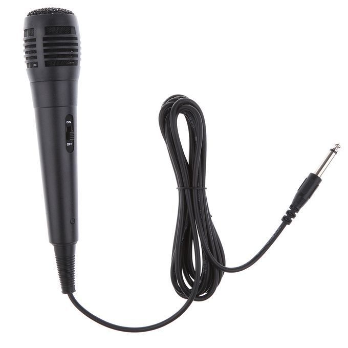 Sans Marque Microphone filaire - Noir à prix pas cher