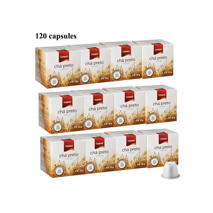 Torrie Pack de 120 capsules Thé Noir - Compatible avec Nespresso* image 0