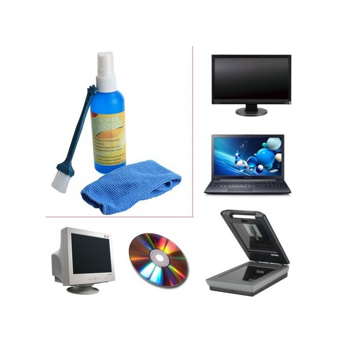 Kit de Nettoyage Pour Ordinateur - Computer Cleaning MH00140 - Sodishop  Côte d'Ivoire