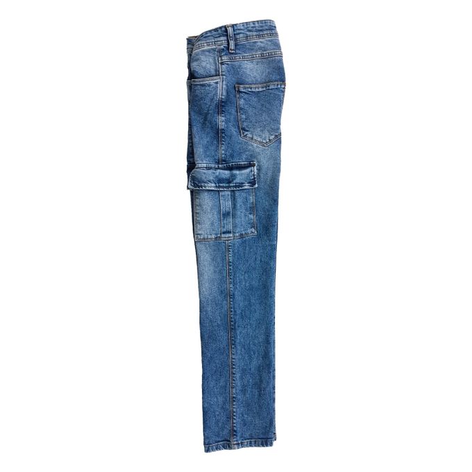 Slide  #3 Etre exclusif Pantalon Homme Jeans- Baggy - Cargo- Sky - 800008 H24 " Nouvelle Collection"