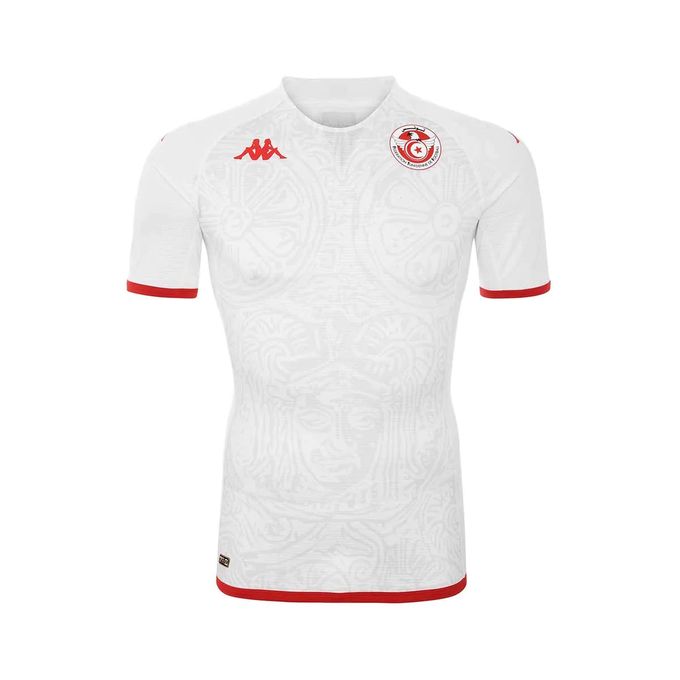 product_image_name-Kappa-Maillot Tunisie Extérieur 2022/2023 - Football - Blanc-1