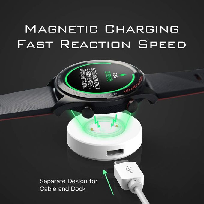 Sans Marque Chargeur Magnétique Compatible avec Huawei Watch GT/GT2/GT2e à  prix pas cher