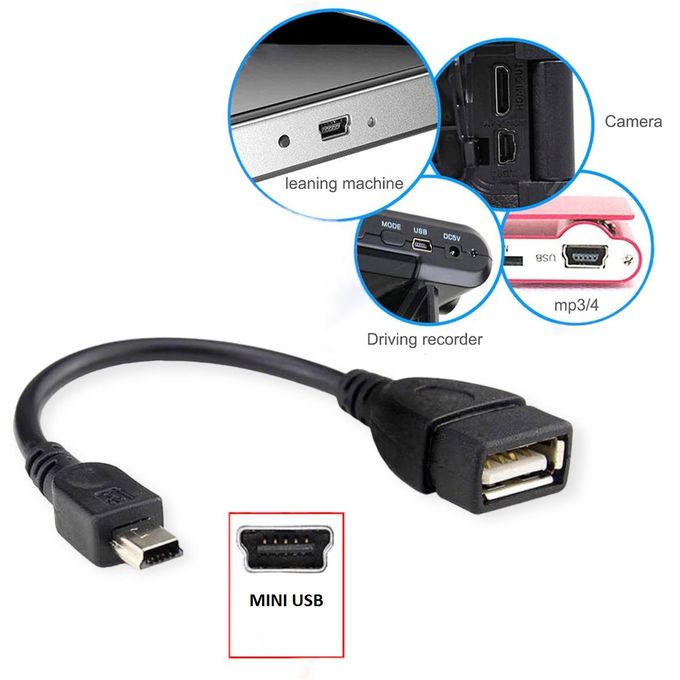 Generic Adaptateur USB Type C femelle vers Micro USB mâle à prix