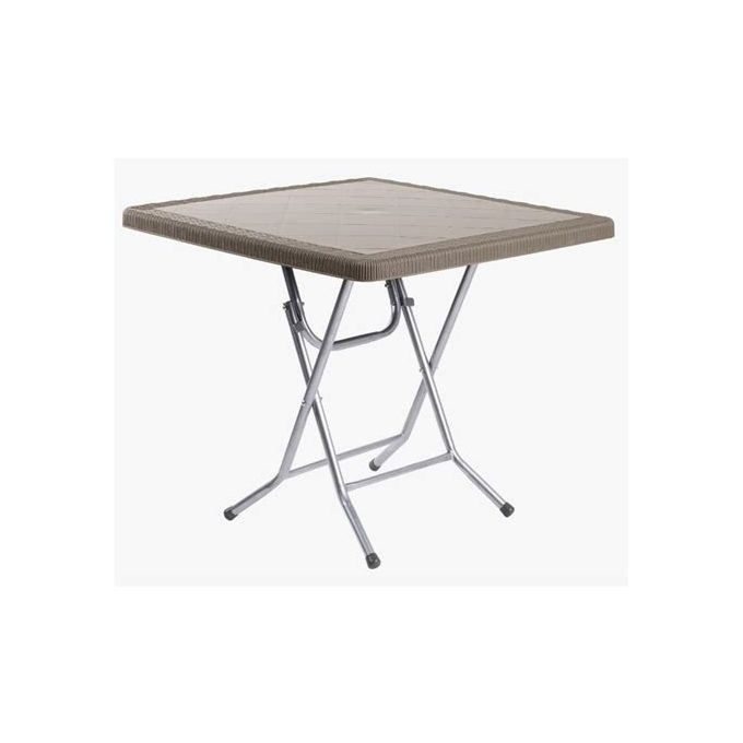 Sofpince Table pliante 85 x 85 cm - Riviera - light brown image 0