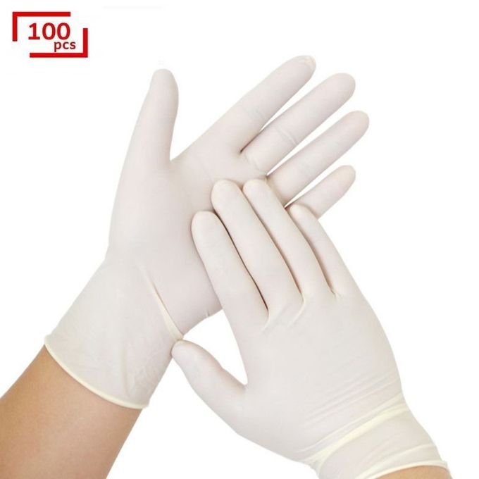 Paquet de 100 gants TPE Alimentaire Transparent XL | MedShop Tunisie