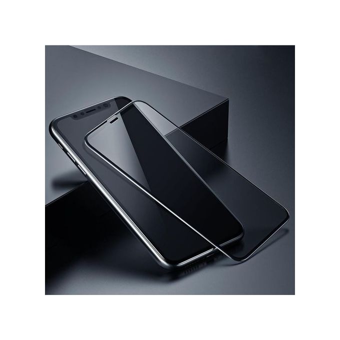 Baseus 2 x Verres trempé anti espion pour iPhone XR 6.1 - Anti