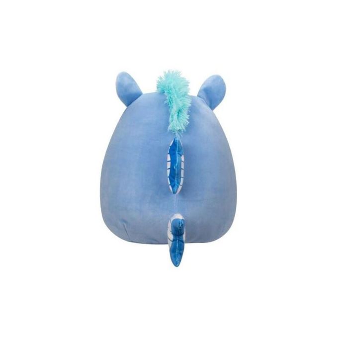 Slide  #1 Squishmallows Moyenne peluche -Romano - Blue Hippocampus- SQCR04143