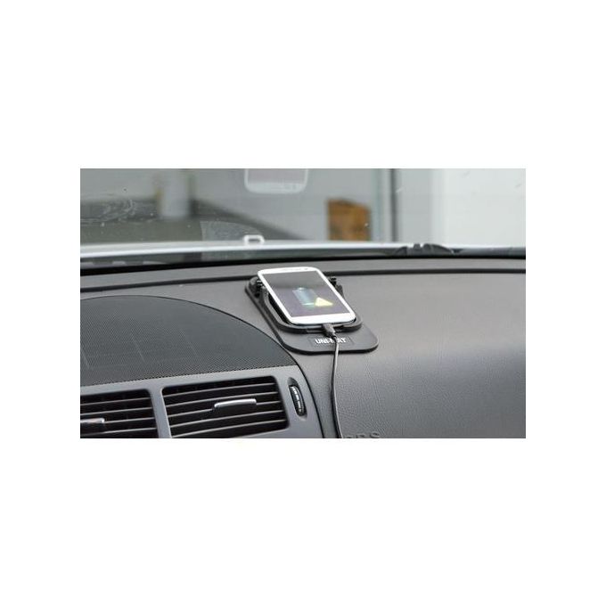 Tapis antidérapant pour voiture, 40x20CM, pour tableau de bord, GPS,  lumineux, pour lunettes, pièces de monnaie, clés - AliExpress