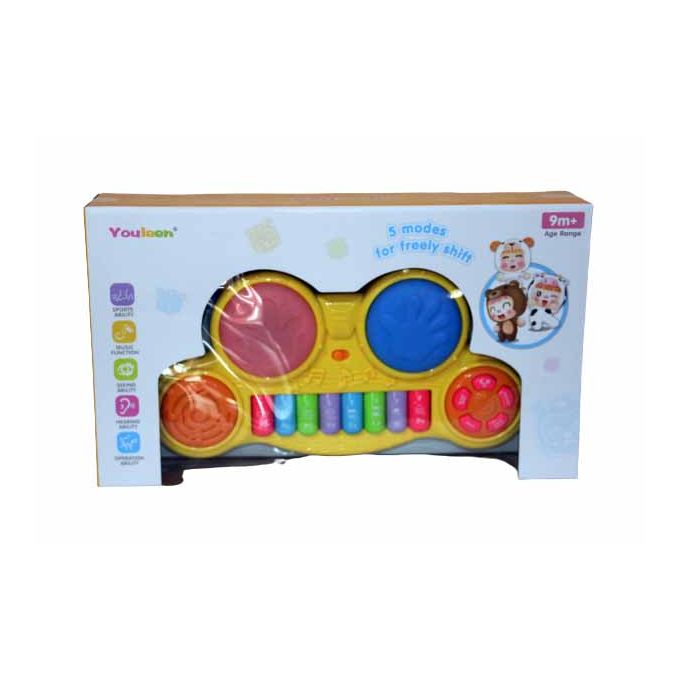 Youleen Jouet Musical Piano Et Tambour Pour Bebe A Prix Pas Cher Jumia Tunisie