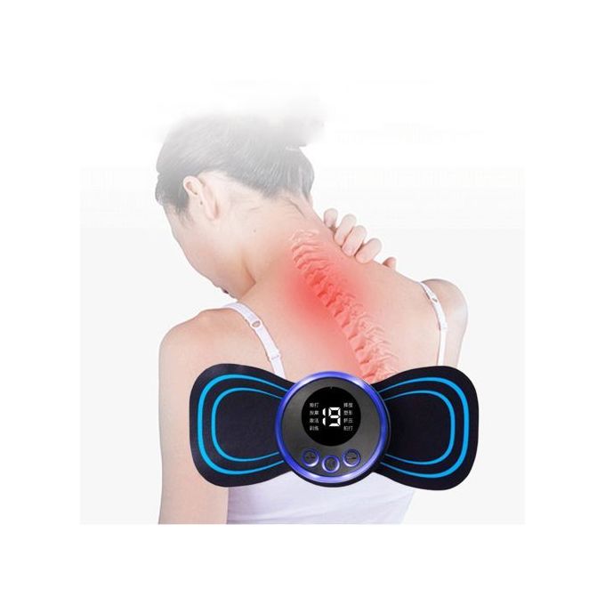 Slide  #3 Generic Masseur électrique de relaxation corporelle portable avec patchs, mini masseur