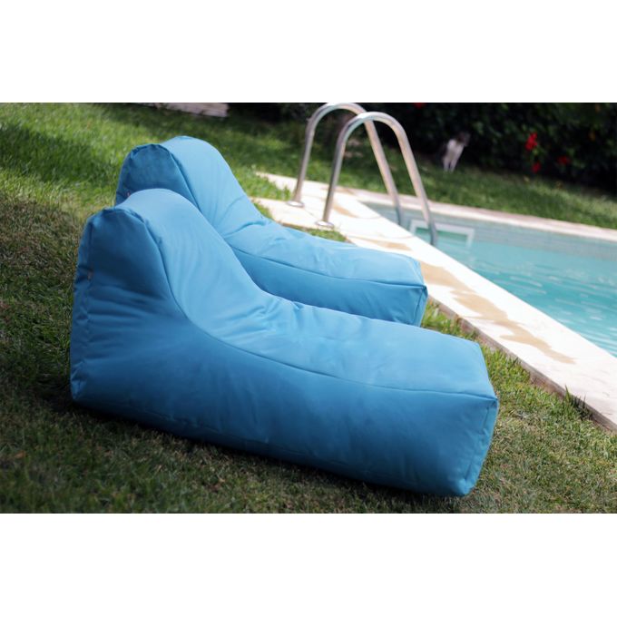 Slide  #1 Pouffy Pouf IBIZA - Rose - 65*100*55*25 cm