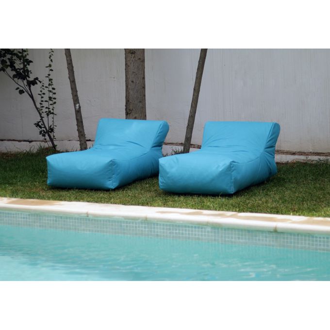 Slide  #2 Pouffy Pouf IBIZA - Rose - 65*100*55*25 cm