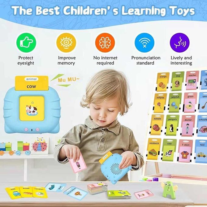 Wholesale Carte éducative pour les enfants de 2 à 4 ans, apprentissage de  mots anglais, flash/cognitif, machine pour éducation de la petite enfance  From m.alibaba.com