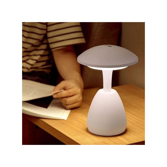 Lampe de bureau LED sans fil rechargeable, 3 couleurs et 3