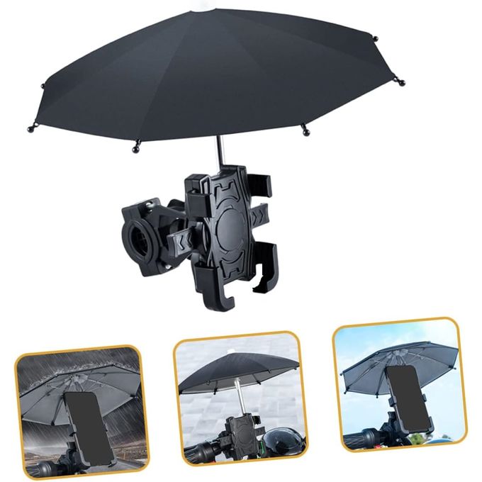 Support de téléphone portable pour voiture, mini parasol étanche