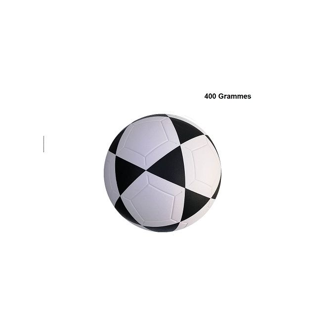 Ballon de Foot - 400 grammes - Blanc & Noir image 0