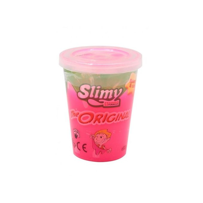 SLIMY Slime Color - 1 pot de 56gr : bleu - 36000 à prix pas cher