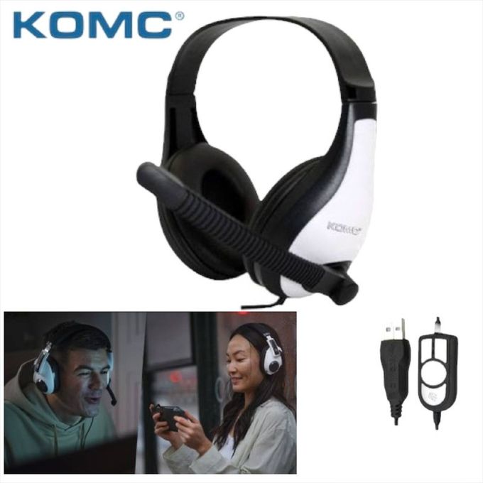 Micro Casque USB Stéréo KOMC B19 - Lo-Multimedia