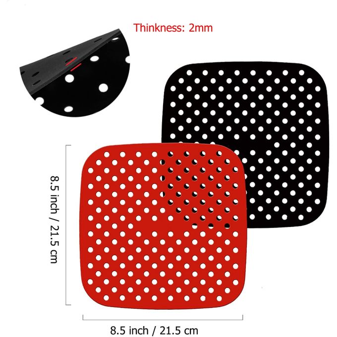 MIVAIUN 2 Pcs Tapis Résistants à la Chaleur pour Friteuse à Air, Tapis en  Feutre Antidérapant avec Curseurs, Tapis de Protection Contre la Chaleur,  Tapis de Déménagement Antidérapant : : Cuisine et