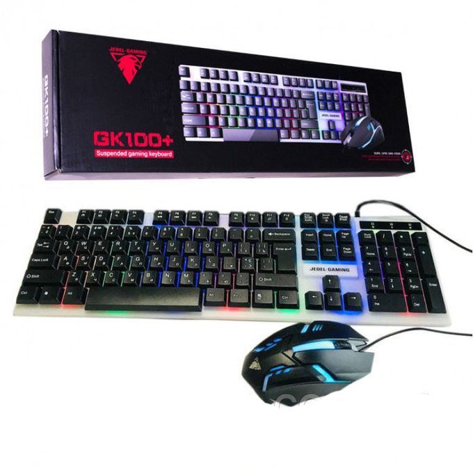 Gaming Clavier et souris Jedel-Gaming GK100+ image 0