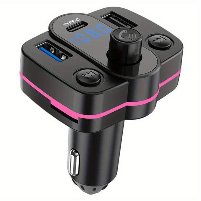 C26 - Adaptateur voiture Bluetooth - Transmetteur FM Bluetooth - Kit voiture  