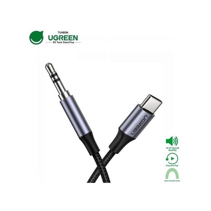 UGREEN ADAPTATEUR USB-C VERS JACK 3.5MM FEMELLE