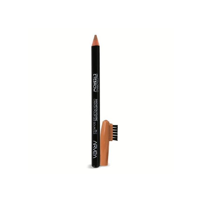 Arvea EYEBOW - 2en1- Crayon Sourcil - Brosse - Marron à prix pas