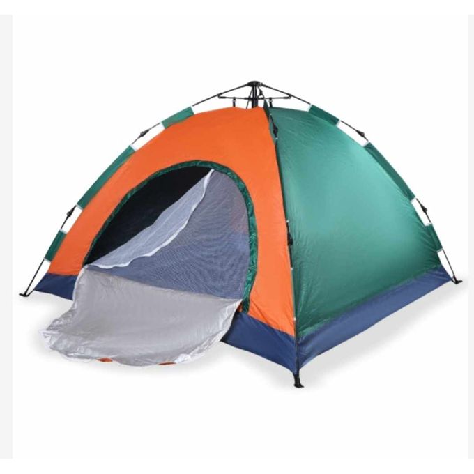 Sans Marque Tente automatique plage camping - 8 Places - VERT ORANGE à prix  pas cher