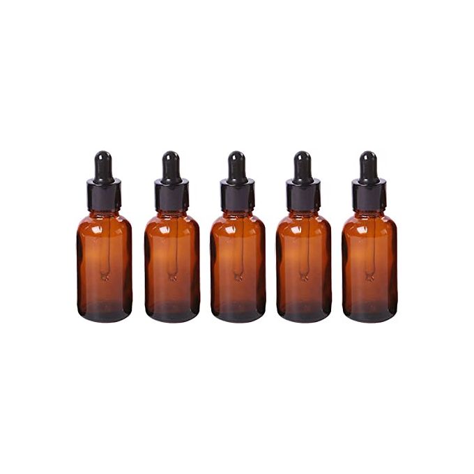Sigma Lot de 10 Flacons ambré de 50 ml en verre avec pipette compte-gouttes  adaptée à prix pas cher