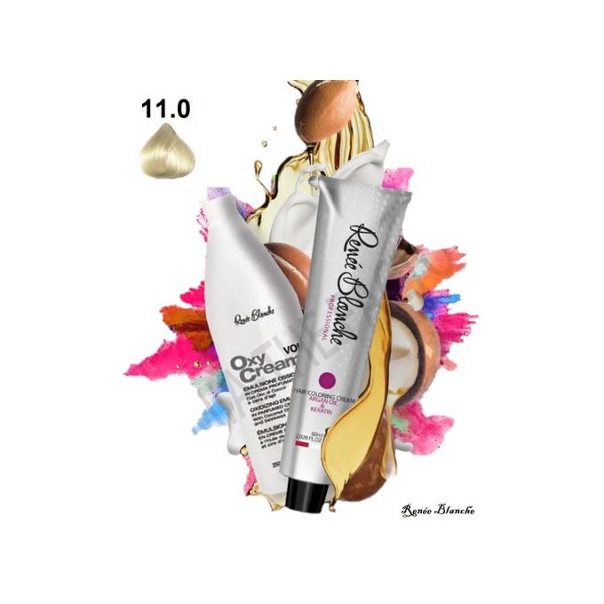 Renee Banche Coloration Cheveux Blond Super Ultra Clair Naturel 11.0 + Crème Oxydante Offerte image 0